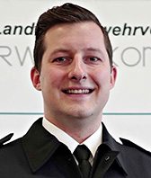 Verwaltungsinspektor Robert Rainer, stellvertretender Leiter des Bezirksverwaltungsdienstes
