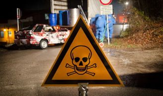 Vorschaubild: Übung des Schadstoffzuges in Gaaden