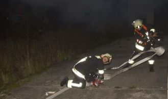 Vorschaubild: Brand in Sandler-Barracke