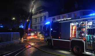 Vorschaubild: Dachstuhlbrand in Perchtoldsdorf
