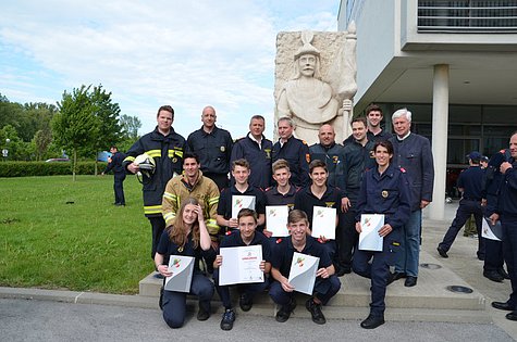 Gemeinsames Gruppenfoto der neuen "Goldenen"
