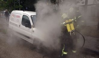 Vorschaubild: Brennender PKW in Perchtoldsdorf