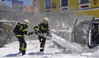 Vorschaubild: PKW Brand in Laxenburg