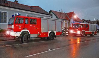 Vorschaubild: Saunabrand und Verkehrsunfall in Gaaden