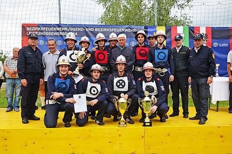 1. Platz Silber Bewerb: Münchendorf 1
