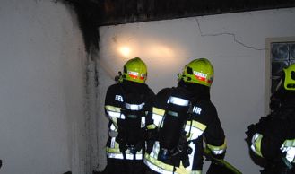 Vorschaubild: Brand in einem Wirtschaftsgebäude in Sittendorf