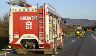 Vorschaubild: Verkehrsunfall im Frühverkehr auf der A3