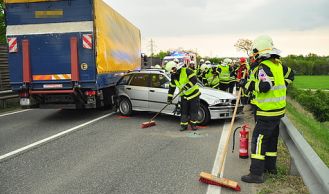 Vorschaubild: Verkehrsunfall mit zwei Verletzten in Biedermannsdorf
