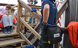 Vorschaubild: Tragehilfe in der Franzensburg