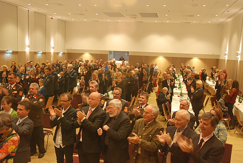 Standing Ovation im Festsaal