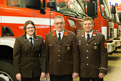 OV Barbara Schiffner, HBI Roman Janisch, OBI Michael Schinko