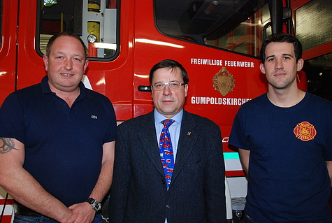 OBI Christian Fröhlich, LFR Richard Feischl, OV Lukas Wagner