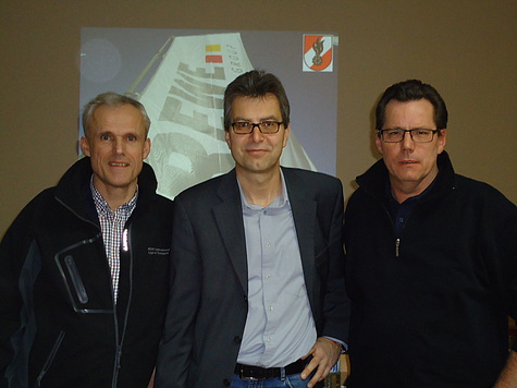 GF DI Andreas Bayer, BI Walter Freudenberger, OBI Ernst Pühringer