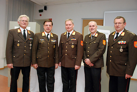 BR Wolfgang Deringer, LFR Richard Feischl, BR Christian Giwiser, BR Peter Lichtenöcker, BR Günther Stift