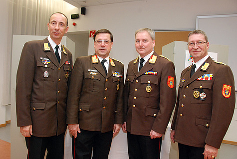 VR Reinhard Hornig, LFR Richard Feischl, BR Christian Giwiser, VI Ferdinand Pleininger