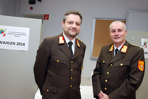 ABI Werner Hauser und BR Peter Lichtenöcker