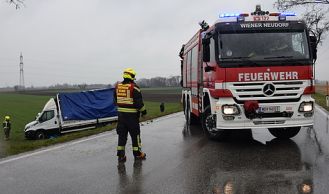 Vorschaubild: Klein-Lkw Bergung in Achau