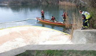 Vorschaubild: Schadstoffeinsatz am Figurteich in Guntramsdorf