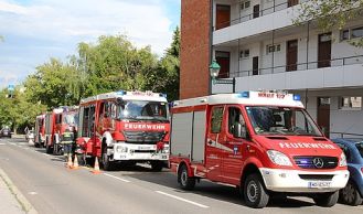Vorschaubild: Wohnungsbrand mit Menschenrettung
