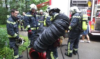 Vorschaubild: Kellerbrand in Mehrparteienwohnhaus in Ma. Enzersdorf