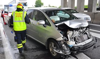 Vorschaubild: Verkehrsunfall A2