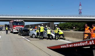 Vorschaubild: Auffahrunfall A2