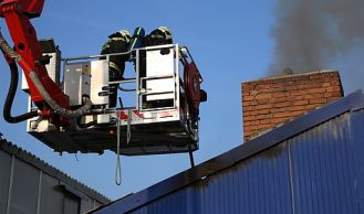 Vorschaubild: Brand in einem Gewerbebetrieb