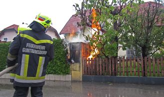Vorschaubild: Trafo und Gasanschluss Brand