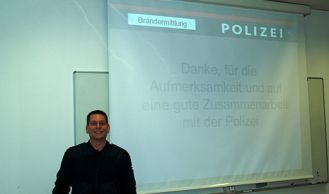 Vorschaubild: UA-Schulung zum Thema „Brandermittlung"