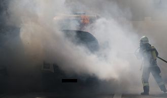 Vorschaubild: Transporter in Brand