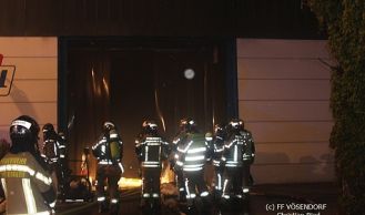 Vorschaubild: Brand in Gewerbebetrieb 