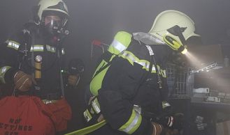 Vorschaubild: Drei Feuerwehren übten in Brunn am Gebirge