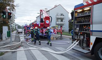 Vorschaubild: Dachstuhlbrand in Mödling