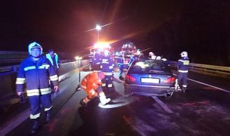 Vorschaubild: Unfall mit fünf Pkws auf der A21