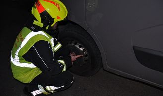 Vorschaubild: Lkw steckt in SCS-Unterführung fest 
