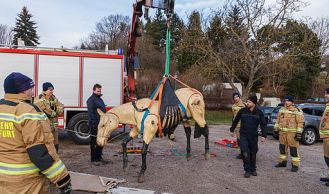Vorschaubild: Feuerwehr spezialisiert sich auf Großtierrettung