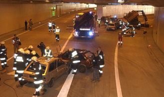 Vorschaubild: Übung im S1-Tunnel Vösendorf