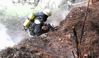 Vorschaubild: Flurbrand erfordert fünf Feuerwehren