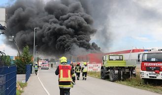 Vorschaubild: Brand im Katastrophenhilfezentrum des Roten Kreuzes