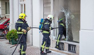 Vorschaubild: Geschäftsbrand in der Mödlinger Altstadt