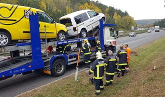 Vorschaubild: Feuerwehr verhindert Austritt von 800 Liter Diesel