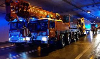 Vorschaubild: S1-Tunnel wegen Lkw-Unfall gesperrt