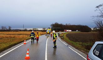 Vorschaubild: Verkehrsunfall auf der LH 154