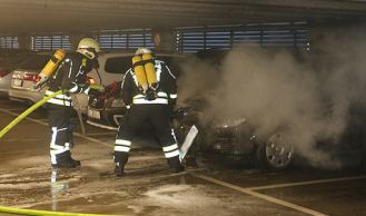 Vorschaubild: Pkw-Brand im Parkhaus