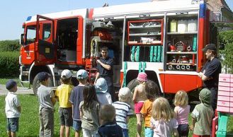 Vorschaubild: Gaaden: Brandschutzerziehung im Kindergarten