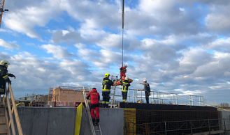 Vorschaubild: Bauarbeiter abgestürzt