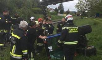 Vorschaubild: Traktorbergung in Perchtoldsdorf