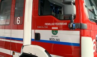 Vorschaubild: Feuerwehr Mödling mit Abbiegeassistenten