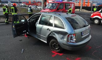 Vorschaubild: Verkehrsunfall am Valentinstag endet glimpflich
