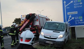 Vorschaubild: Verkehrsunfall im Frühverkehr